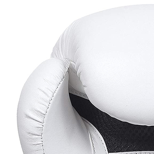 OEM Service Men Leather MMA Boxing <b>Gloves</b> Professional Lightweight <b>Moisture</b> Wicking Hook Loop Closure Customizable Made Pakistan - Product Image 5