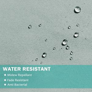 Tende da Esterno Beige 50x120 Pollici Impermeabili Resistenti ai Raggi UV con Perforazioni Superiori e Inferiori per Efficace Protezione Solare dei Patii - Product Image 5