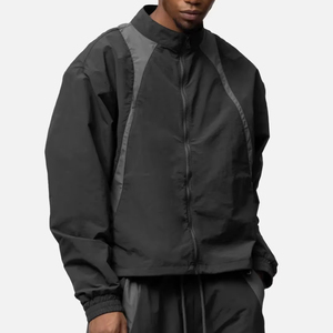 OEM Custom Lightweight <b>Nylon</b> Waterproof Winter Casual Track Suit Windbreaker <b>Jogger</b> Set Elastic Waist Sportswear Manufacturer - Product Image 5