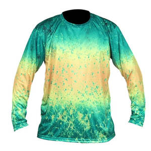 Camisa de Pesca de Franela para Hombre de Alta Calidad, 100% Poliéster, Antiarrugas, Transpirable, Hecha a Medida, Ecológica, para Otoño - Product Image 1