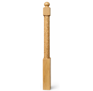 Componentes de Escalera Residencial Modernos de Primera Calidad, Columna de Madera de Arce Sólido, Barandilla Interior Decorativa, Estructura de Soporte - Product Image 1