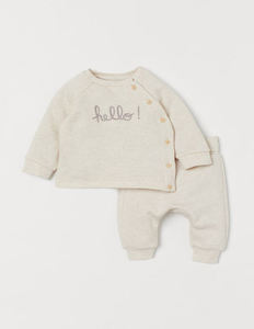 Ensemble en coton doux pour bébés et nourrissons, nouvelle collection, manches raglan, qualité supérieure, taille personnalisée, best-seller - Product Image 2