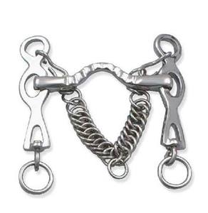 Mors de cheval Pelham OEM/ODM – Mors en acier inoxydable avec chaîne de bridage pour l'équitation et le dressage - Product Image 5