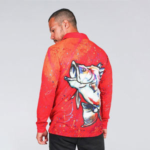 Camiseta Polo con Diseño de Pez Espada para Hombre, Control de Humedad UPF50+, Secado Rápido y Transpirable para Largos Días de Pesca - Product Image 2