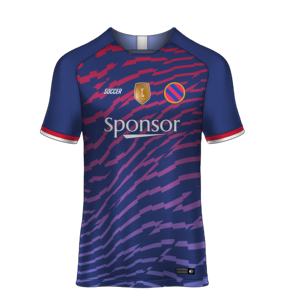 Servicio OEM, Uniforme de Fútbol y Camiseta de Fútbol con Diseño Personalizado y Estampado por Sublimación para Hombre - Product Image 3