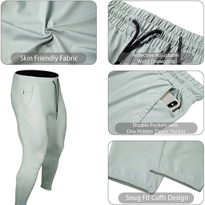 Pantalones Deportivos Unisex, Corte Regular, Estilo Casual, Joggers, Pantalones de Chándal, Ecológicos, Transpirables, 100% Poliéster - Product Image 4