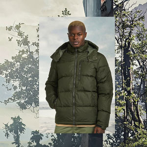 2026 Wholesale High Quality Winter New Casual Cotton-Padded Windproof Stand Front Canvas Zipper Closure High Street Style Jacket - Product Image 2