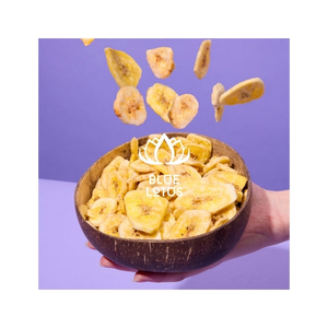 Disponible : Chips de banane séchées, collation tropicale croustillante pour la vente au détail et les voyages, facile à conserver, texture croustillante, vente en gros B2B - Product Image 1