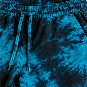 Ensemble de survêtement tie-dye personnalisé avec veste à capuche et pantalon de jogging à cordon de serrage – Tenue urbaine contemporaine pour commandes en marque blanche et personnalisation facile - Product Image 5