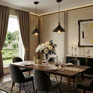 New Indoor Home Modern Design Decorative Energy Saving Black Middle 180 Beam Angle E27 Iron Warm <b>White</b> <b>Hanging</b> Pendant Light - Product Image 6