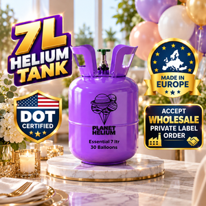 Tanque de Helio de 7L con Certificación DOT, Fabricado en Europa para Compradores de Contenedores - Product Image 1