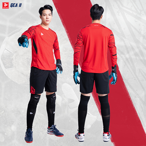 Ensemble de maillot de gardien de but personnalisé GEA II à manches longues, avec coudières et protections de hanche rembourrées, séchage rapide, respirant, uniforme de football OEM ODM - Product Image 5
