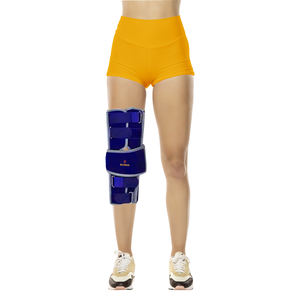 Inmovilizador de Rodilla Ajustable de 14 Pulgadas (36 cm) para Recuperación de Lesiones de Rodilla, Postoperatorio, Cómodo, Ligero y Estabilizador - Product Image 1