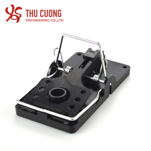 Très efficace traditionnel solide en plastique noir piège à rongeurs capture rapide facile ensemble fil métallique économique lutte antiparasitaire - Product Image 4