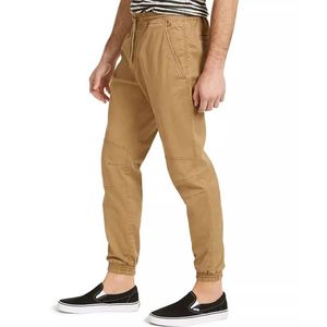 Pantalon droit à ourlet retroussé personnalisé pour homme en toile de coton denim, conception OEM, pantalon pour homme, fabricant pakistanais, pantalon de survêtement - Product Image 4
