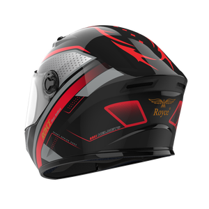 Casco de motocicleta de cara completa XH03 ROYCE de alta calidad, elegante ABS certificado por DOT, liberación rápida, fabricante vietnamita directo - Product Image 2
