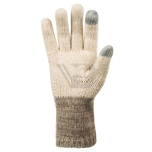 Achat en gros de gants d'hiver décontractés à double couleur en tricot torsadé pour femmes, compatibles avec les écrans tactiles - Product Image 3