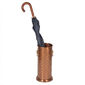 Minimalist Metal Umbrella Stand With Removable Drip <b>Tray</b> Heavy Duty Iron Umbrella Holder Rack For Entryway Hotel Lobby Decor - Product Image 2