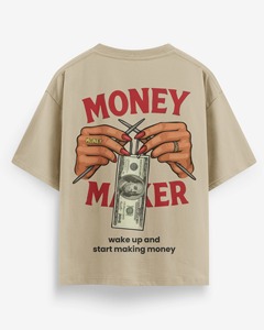 Camiseta de algodón con estampado gráfico oversize para hombre, estilo vintage lavado, streetwear, manga corta, cuello redondo, hip hop, moda casual al por mayor - Product Image 2