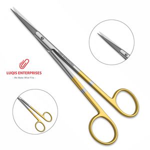 กรรไกรเพค-โจเซฟ ทังสเตนคาร์ไบด์ แบบหยักกึ่งคม เครื่องมือผ่าตัดสแตนเลสสตีล ความแม่นยำสูง สำหรับหู คอ จมูก - Product Image 1