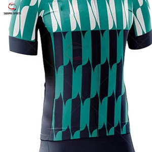 Combinaison de cyclisme premium pour homme à manches courtes, une pièce, avec impression par sublimation 3D, ensemble de vitesse - Product Image 4