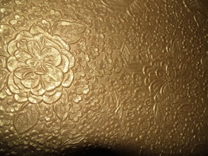 Hoja de Papel de Lujo Metálico Estampado a Mano con Pulpa de Bagazo Virgen y Recubrimiento de Lámina Estampada por una Cara para Manualidades - Product Image 4