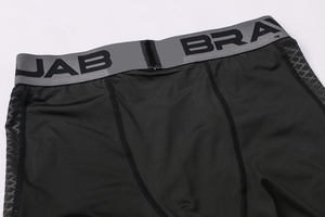 Leggings de compression pour hommes, longueur intégrale, taille haute, respirants, en mesh, sans coutures, pour le sport, la course à pied, l'entraînement, la performance athlétique - Product Image 5
