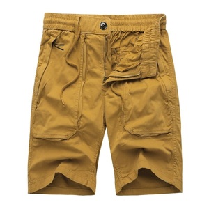 Shorts cargo pour hommes de haute qualité, design tendance, 100% respirants, taille élastique, séchage rapide, fabriqués au Pakistan, OEM - Product Image 3