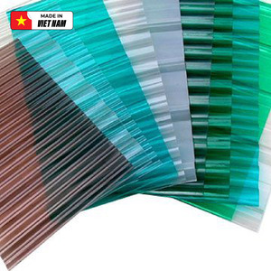 Durable Corrugated Polycarbonate Panel UV Protected High <b>Light</b> Transmission Wave Profile Lightweight for Shed Roof - Product Image 6