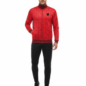 Conjunto Deportivo de Fútbol para Hombre, Chaqueta de Manga Larga y Pantalones, Cómodo para Entrenamiento de Fútbol y Juego al Aire Libre - Product Image 3