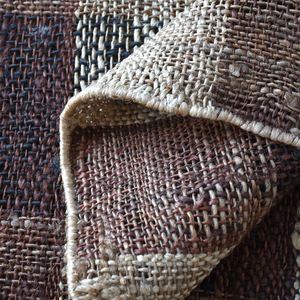 Rouleau de revêtement de sol en jute tissé, imperméable, antidérapant, résistant à l'usure, tapis réversible pour la maison, l'école, l'hôpital - Product Image 1