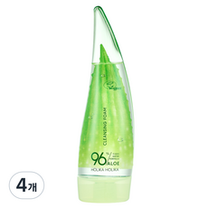 Holika Holika Aloe Clean Water Formula 96% Espuma Limpiadora Tamaño Viaje Mini 55ml Paquete de 4 Precio de Descuento - Product Image 1
