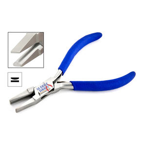 Alicates de Joyería de 130 mm con Puntas de Acero Inoxidable, Planas y Semiconvexas, para Reparación de Relojes e Instrumentos Musicales D - Product Image 1