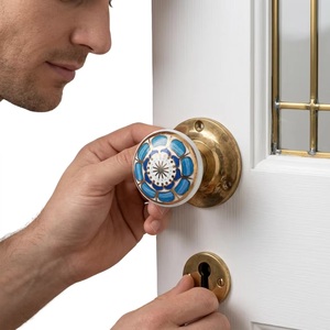 Modern <b>Ceramic</b> Furniture Handles Door <b>Knobs</b>-Multi-Function Adjustable Eco-Friendly Durable for Bedroom Living Room Kitchen - Product Image 3