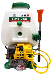 เครื่องพ่นสเปรย์สะพายหลังแบบกึ่งอัตโนมัติ20L ทรงพลังเครื่องยนต์เบนซิน4จังหวะ139รุ่น6500รอบต่อนาที8 LPM - Product Image 2