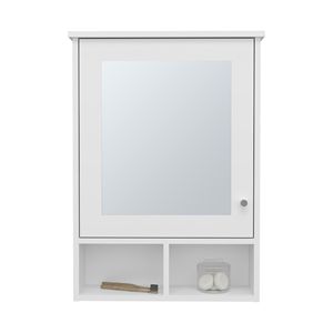 Armadietto per medicinali Gibson White Bathroom Shelves per riporre e organizzare oggetti - Product Image 6