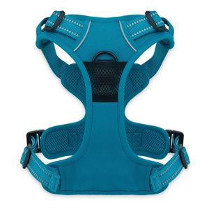 สายรัดอกสุนัขแบบไม่รัดคอ ปรับได้ สะท้อนแสง บุตาข่ายระบายอากาศ เสื้อกั๊กสัตว์เลี้ยง ห่วงรูปตัว D คู่ หลายสี ขายส่ง รับผลิตแบบ OEM พร้อมสกรีนโลโก้ - Product Image 2