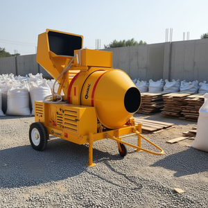Hamac Mezcladora de Concreto 350L Portátil con Motor Diésel para Obras de Construcción - Product Image 3