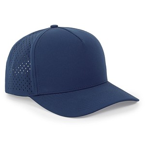Nouvelle collection tendance : Casquettes de baseball sportives à 5 panneaux, personnalisables, en tissu bleu marine, unisexe, pour l'extérieur - Product Image 2