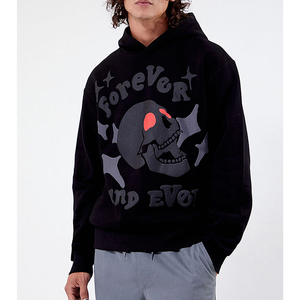 Sudadera con capucha y cremallera para hombre, con estampado, transpirable, de secado rápido, proveedor mayorista OEM, premium - Product Image 1