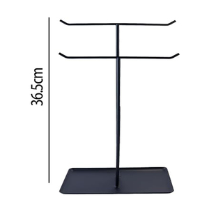 Necklace Holder Jewellery Stand Necklace Bracelet Organizer Metal Display Stand Gift for Women Ideal for Home Jewelry Stand - Product Image 4