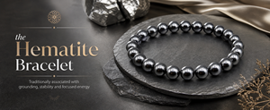 Natural Hematite 8mm Round Gemstone <b>Stretch</b> <b>Bracelet</b> Crystal Beaded <b>Bracelet</b> Wholesale Supply - Product Image 5