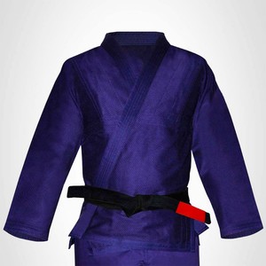 ชุดยูโด BJJ ผ้าคอตตอนโพลีเอสเตอร์ 100% ทอลายเพิร์ลวีฟ แบบสั่งทำพิเศษ พร้อมปักโลโก้ตามแบบที่ต้องการ ทรงพอดีตัว เหมาะสำหรับศิลปะการต่อสู้ รับผลิตแบบ OEM - Product Image 1