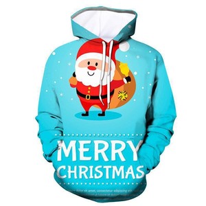 <b>Christmas</b> Santa Hooded <b>Blanket</b> Wearable Fleece Poncho Unisex Adult Throw - Product Image 2