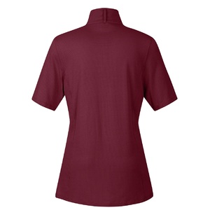 High Quality 4way Stretch Horse Riding Equestrian Shirt <b>Top</b> Base Layer Competition Show Shirt Polo in Soft Feel Technical Fabric - Product Image 4