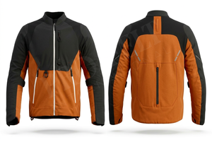 100% High Quality Corduroy Motorcycle Jacket with Water-Resistant Fabric and Protective Gear Full Body Custom Motorbike Jackets - Product Image 3