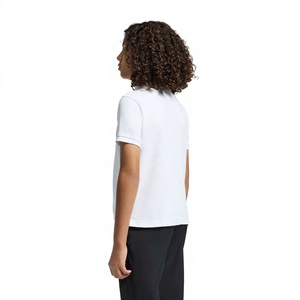 Polo personnalisé pour enfants, manches courtes, en coton, pour garçons et filles, vente en gros de vêtements pour enfants - Product Image 4