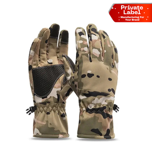 Guantes de Esquí de Cuero Transpirables e Impermeables, Estilo GORE-TEX, Térmicos, de Invierno, Dedos Completos, Ligeros, Antideslizantes, Forrados con Forro Polar Extra Cálido - Product Image 1