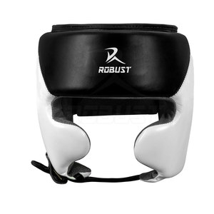 Protectores de Cabeza de Cuero para Boxeo, Diseño Transpirable y Ajustable con Ajuste Fácil - Product Image 1