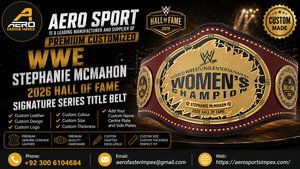 Cinturón de Campeonato de la Serie Signature del Hall of Fame 2026 de Stephanie McMahon para Mujer, Estilo Lucha Libre, 8 Pulgadas de Ancho, 42 Pulgadas de Largo - Product Image 3